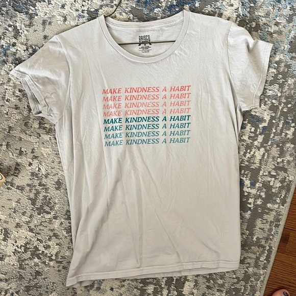 brisco Tops - Make kindness a habit tshirt